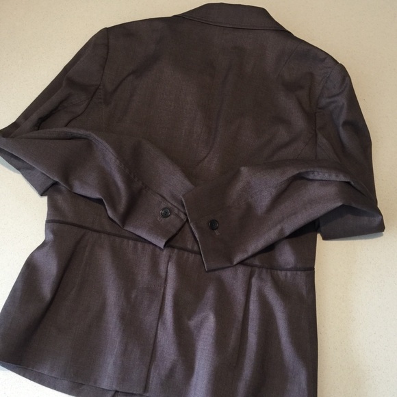 🛍Banana Republic Blazer Size 10 Brown - Picture 2 of 6